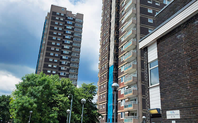 photo showing work completed for eastend homes london