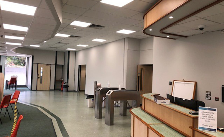 photo of work carried out for anchor hanover group