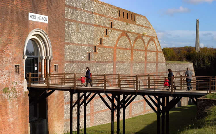 photo showing work completed for fort nelson in portsmouth