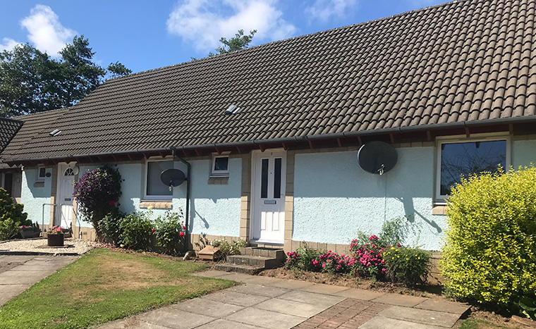 photo of work carried out for irvine housing