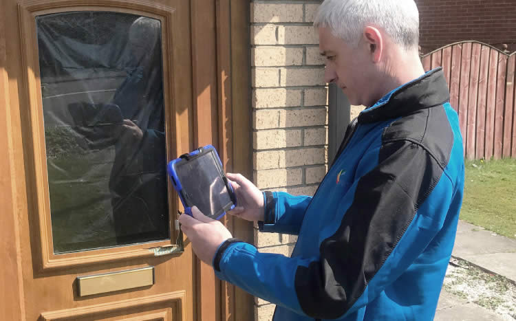 photo showing work carried out at magenta house, scotland