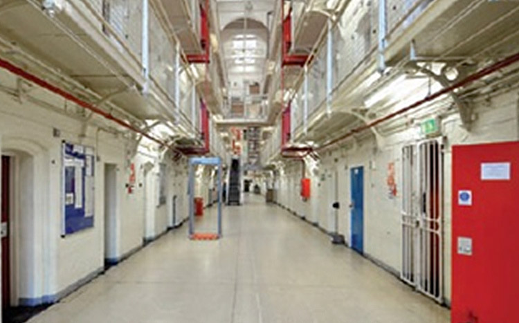 photo showing work completed for the scottish prison service