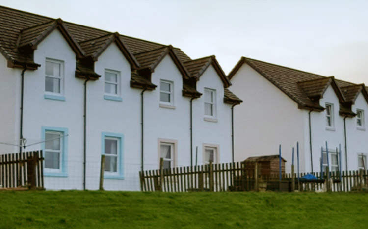 photo of west highland housing association work completed